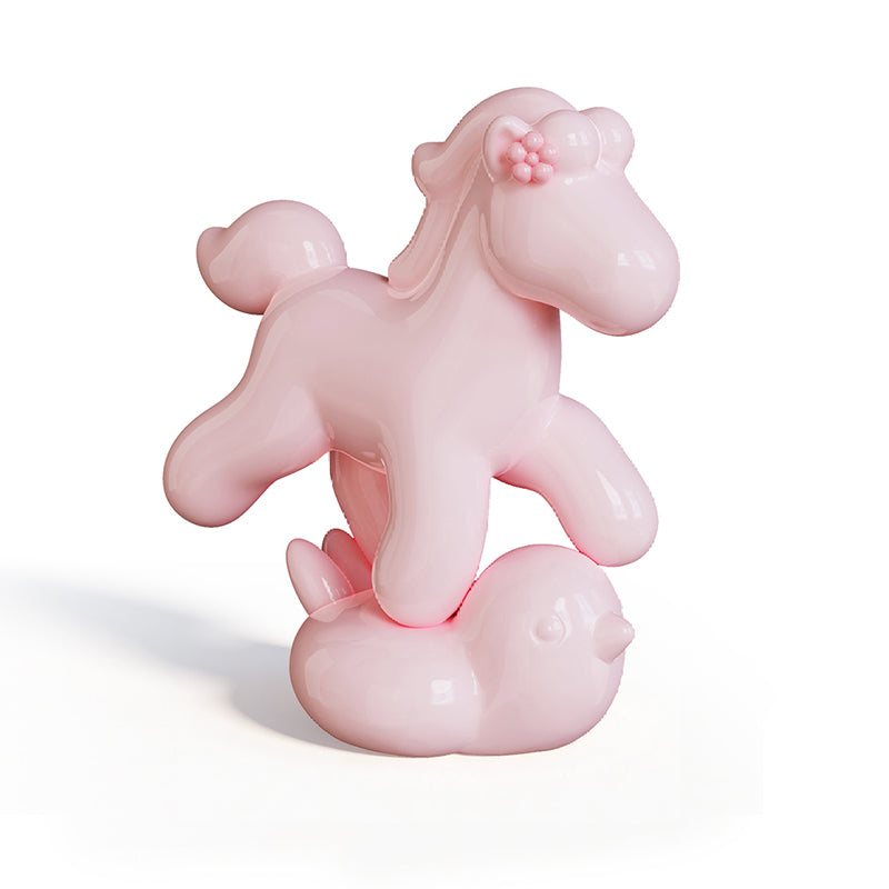 Heycera Horse Treading on a Flying Swallow Ceramic ornaments