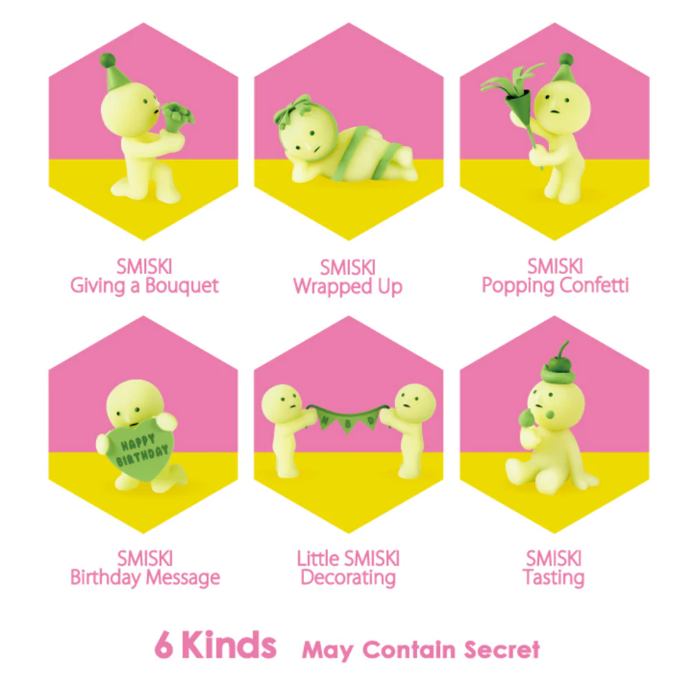 SMISKI Birthday Series blind box sonny angel