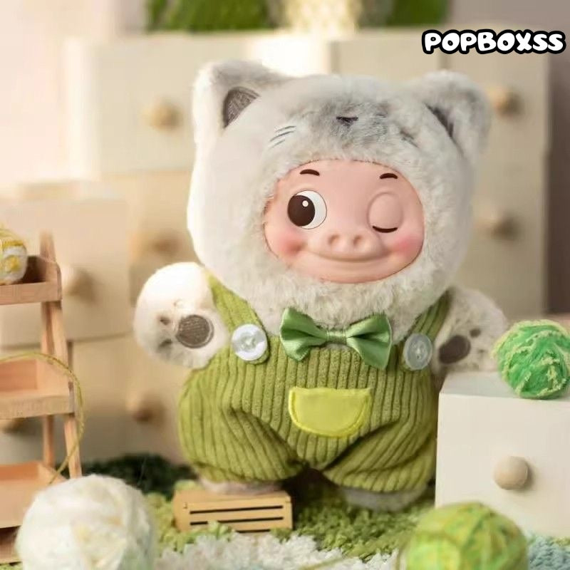 TOP TOY GG BOND Cat Soft Plush Keychains Gift Blind Box