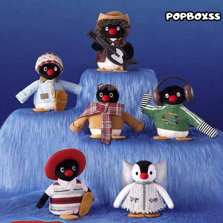Pingu 45th Anniversary VINTAGE OOTD Series Plush Blind Box