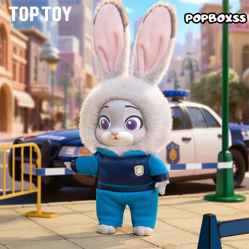 TOP TOY ZOOTOPIA NICK & JUDY'S Growth Journey Series Plush Blind Box