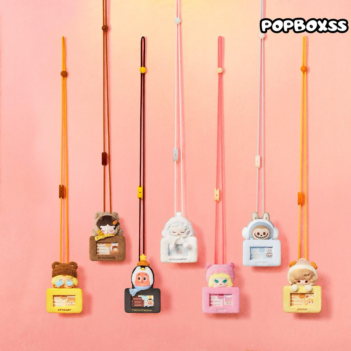 POP BEAN Fluffy & Cozy Series-Card Holder Pendant Blind Box(PRE-ORDER)