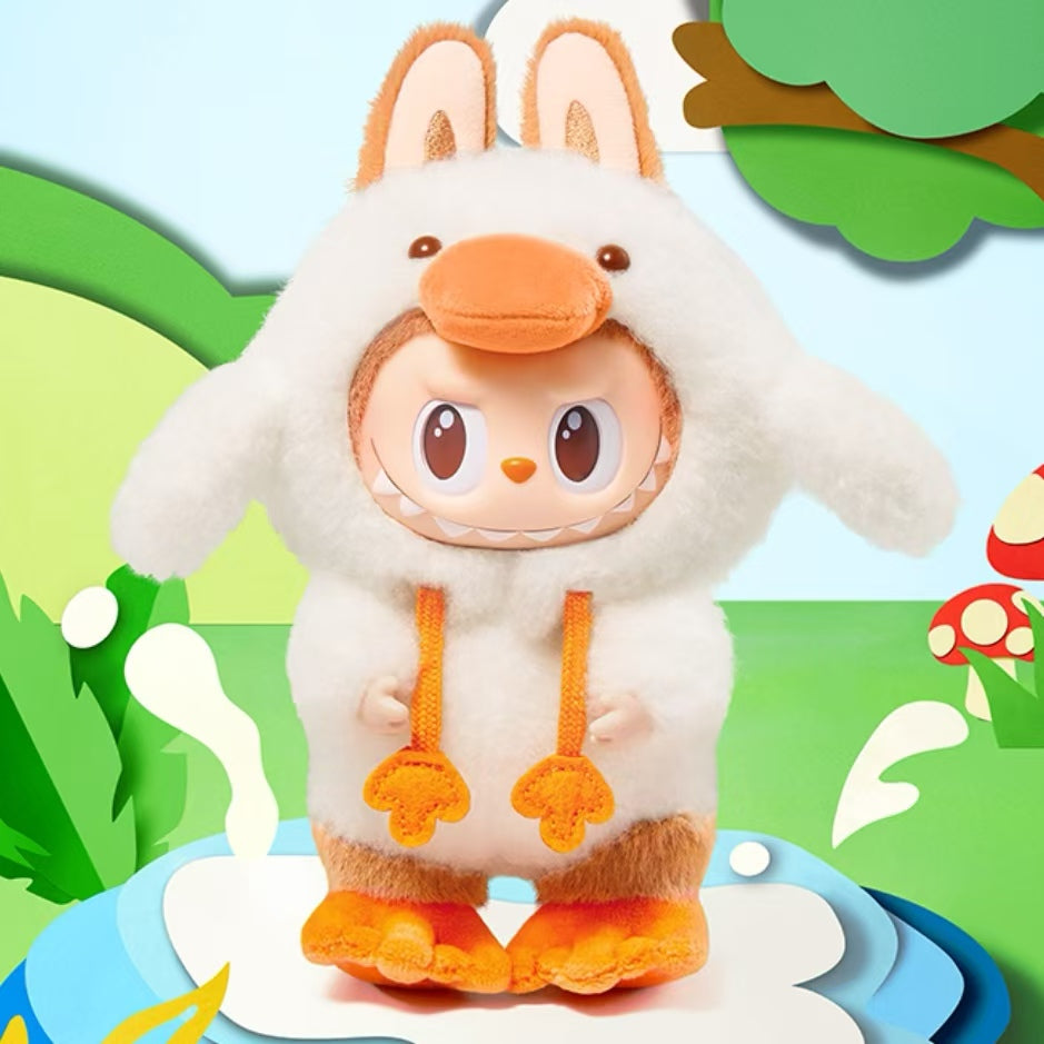 labubu the monsters Forest Fairy Tale Series Vinyl Plush Doll DUCK