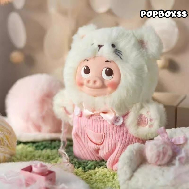 TOP TOY GG BOND Cat Soft Plush Keychains Gift Blind Box