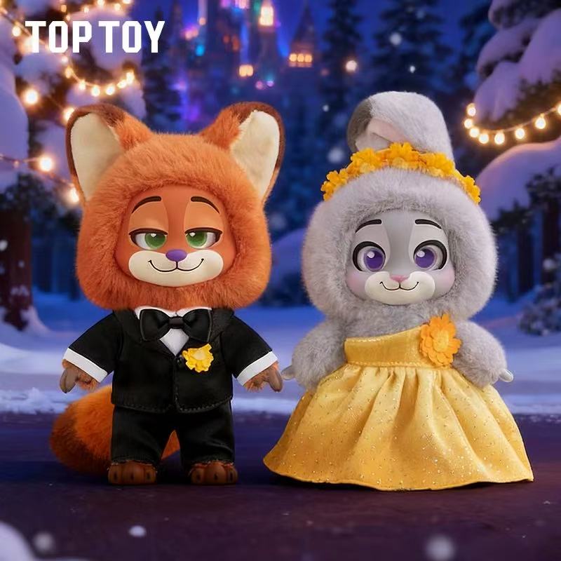 TOPTOY Disney Zootopia New Journey Plush blind box