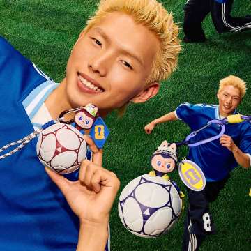 THE MONSTERS × FIFA SERIES - Football-shaped Mini Bag Blind Box(PRE ORDER)
