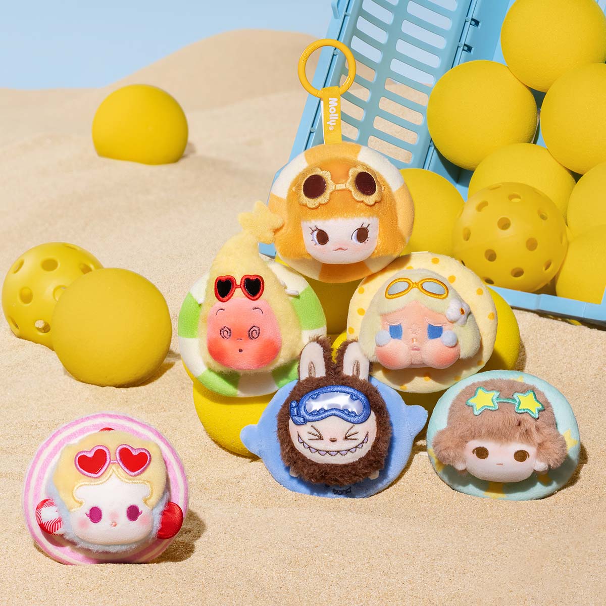 POPMART POP BEAN Island Vacation Series Mini Plush Pendant(PRE ORDER)