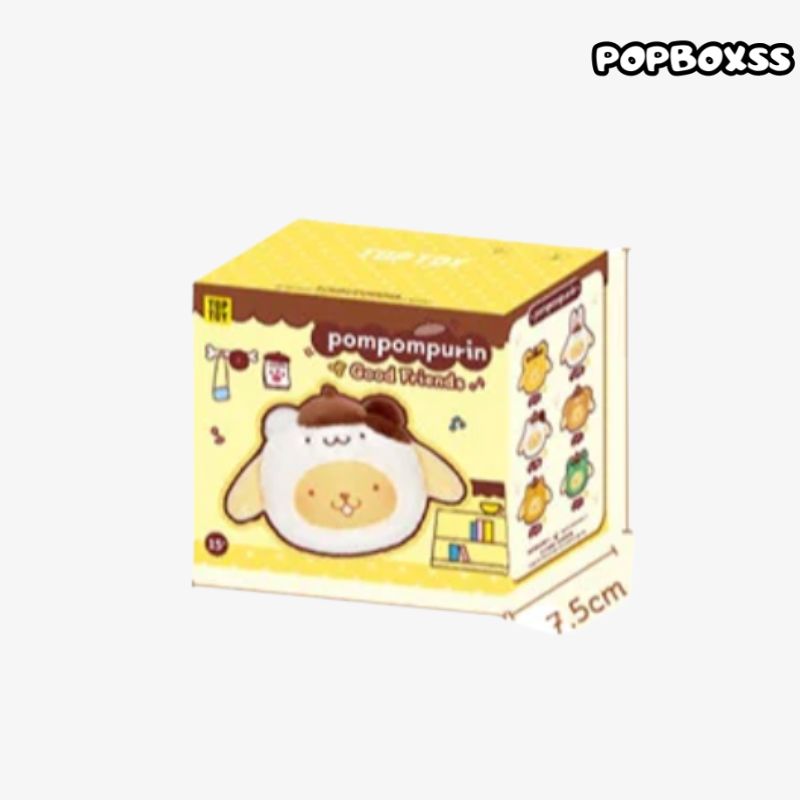 SANRI0 Pompompurin Good Friends Series Plush Pendant Blind Box (PRE-ORDER)