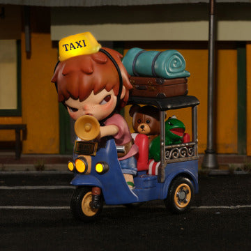 POPMART Hirono Tuk-Tuk Figure Thailand Exclusive