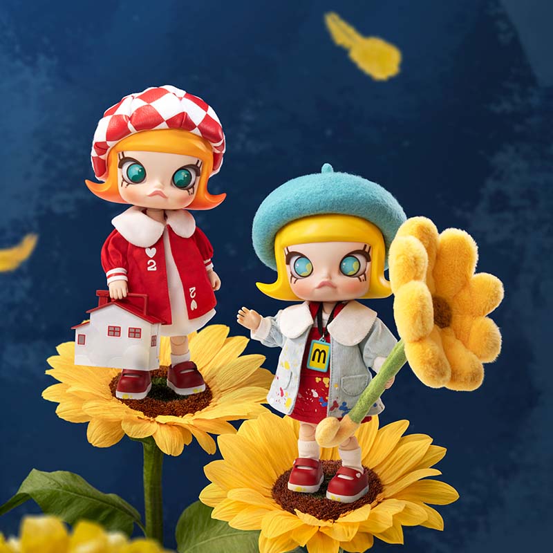 POP MART MOLLY 20th Anniversary Series 1/8 Action BJD Figure Blind Box