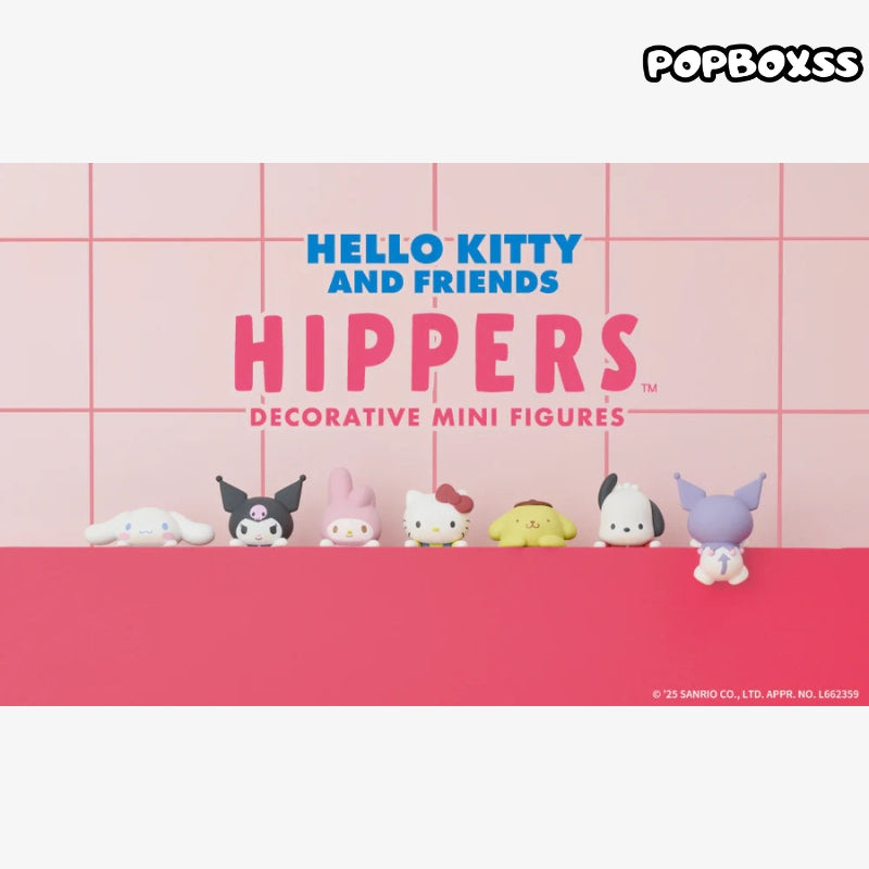 【gift】Sonny Angel × SANRl0 Characters HIPPERS HK AND FRIENDS Decorative Mini Figures Blind Box