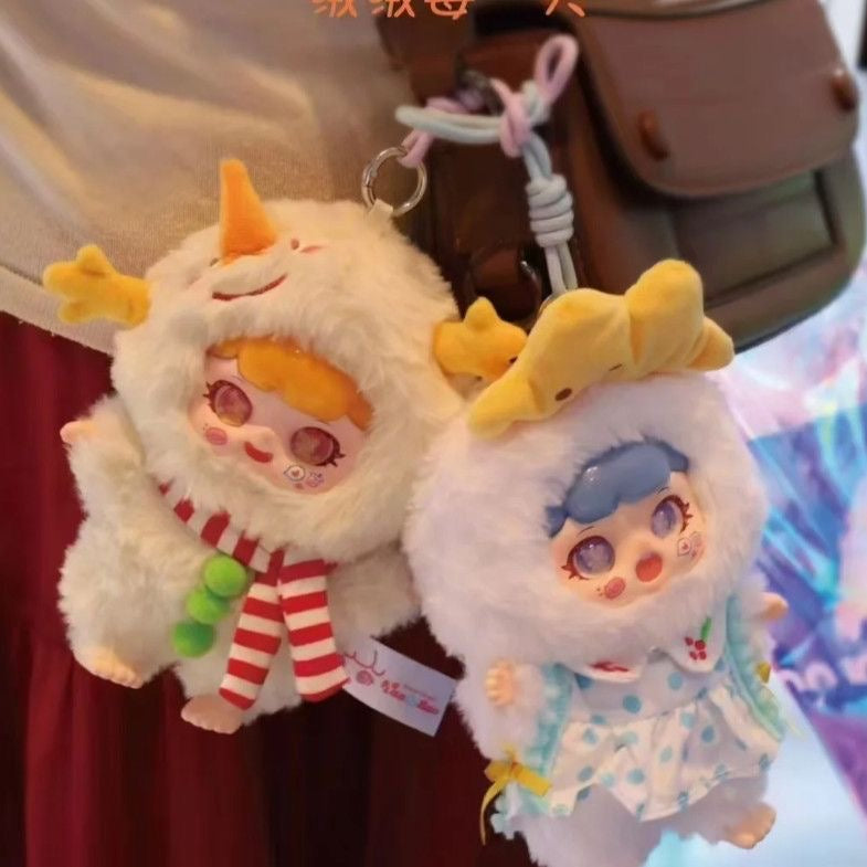 MANCHAO Mischievous Imp Rongrong Everyday Series Plush Dolls, Blind Box