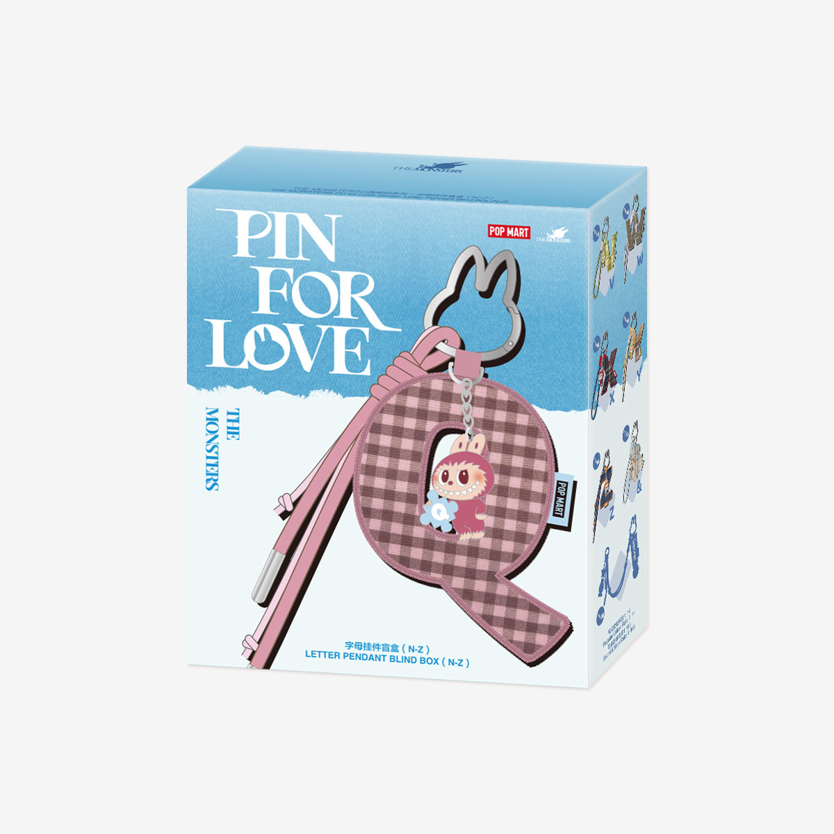 THE MONSTERS Pin for Love Series- Letter Pendant Blind Box