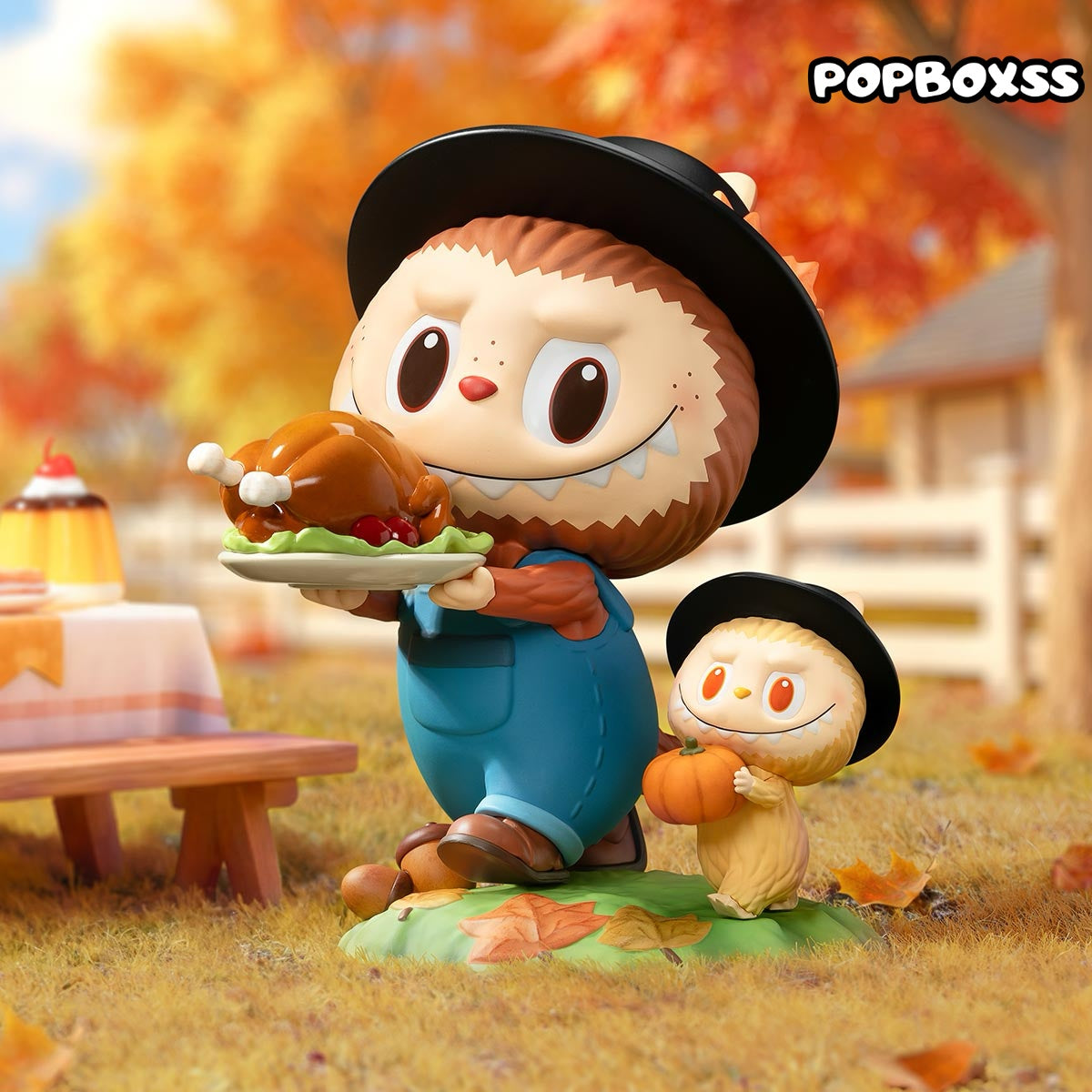 THE MONSTERS Thanksgiving Figurine