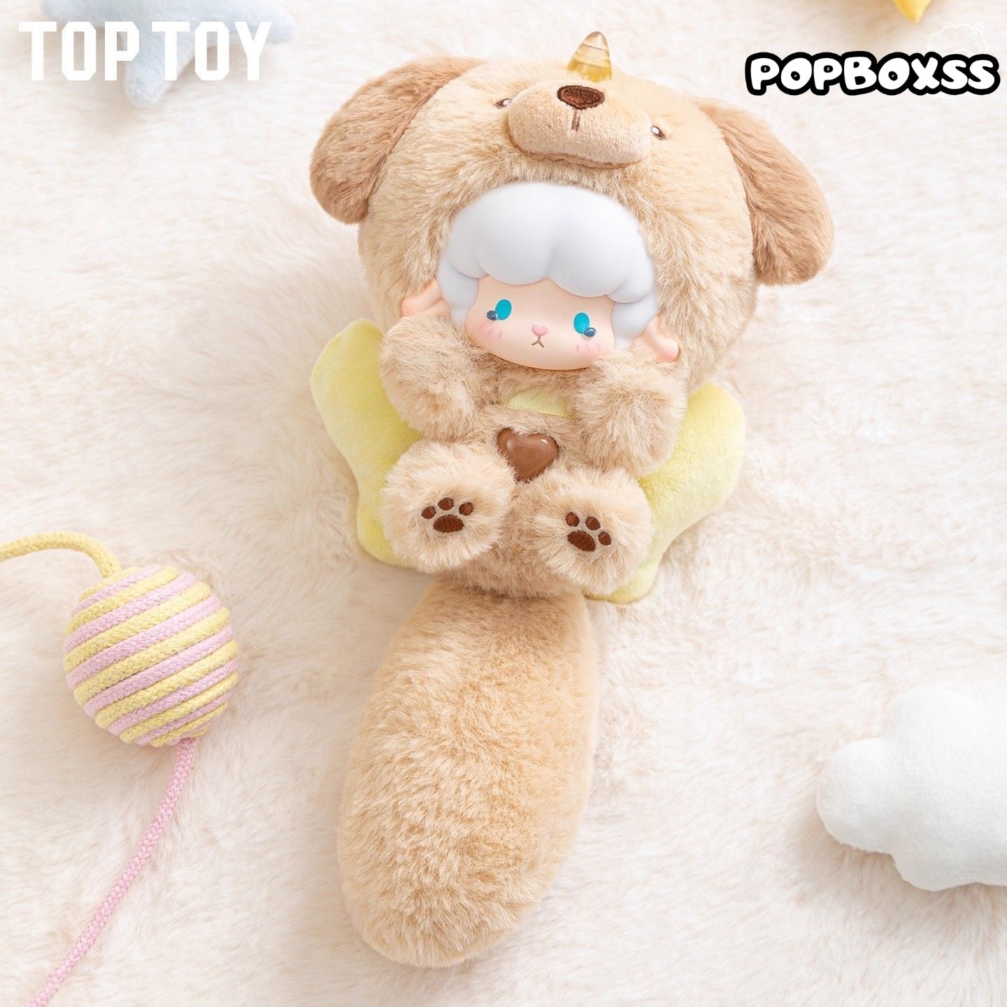 TOP TOY Gyun Big-Tailed Critter Crew Series Plush Blind Box