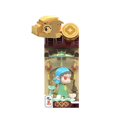 Wealthy Snake's New Year Celebration -Fortunate Hand Series Block Figures