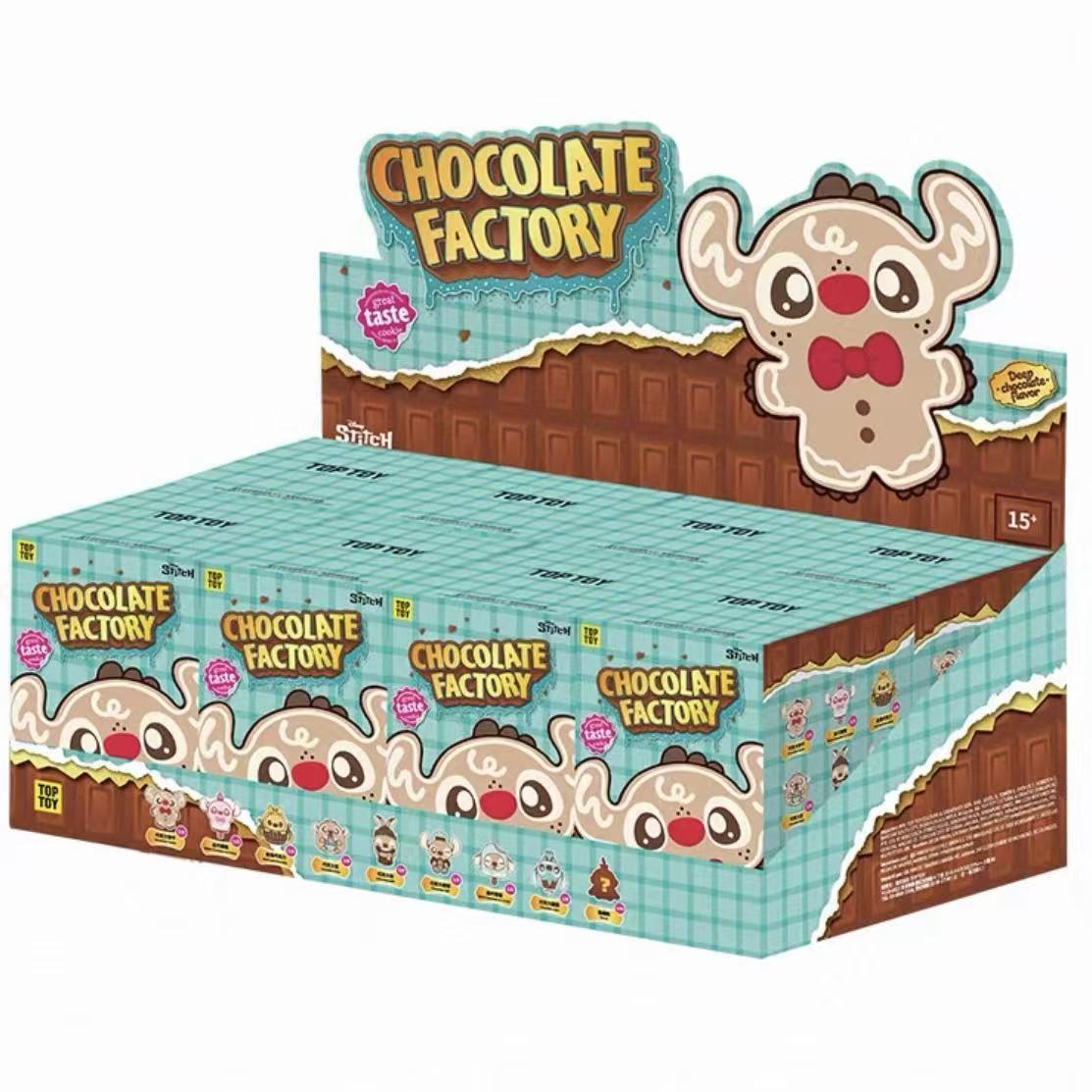 DSN Stitch Chocolate Factory Series Plush Charm Blind Box