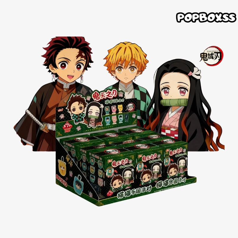Demon Slayer Cat Paradise Party Plush Blind Box