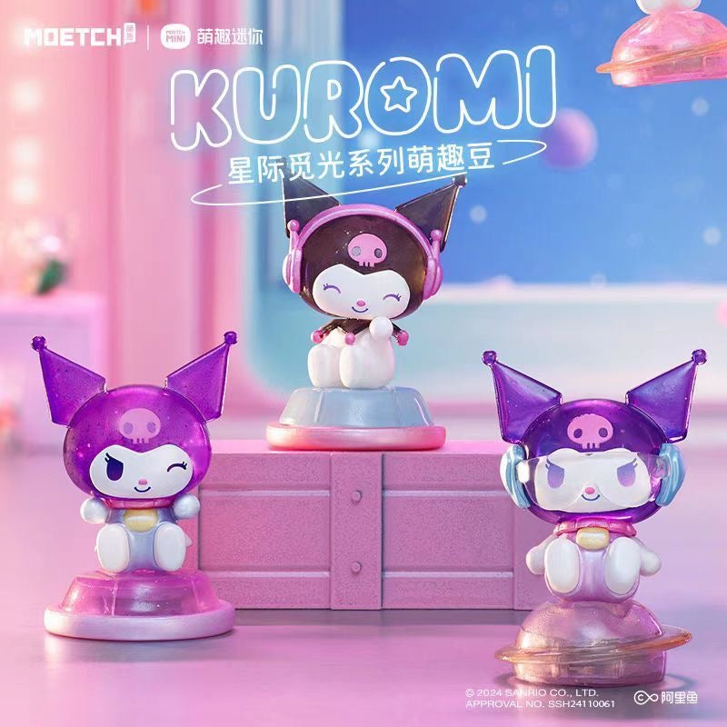 KUR0MI Interstellar Light Finding Mini Beans Series Figures, Blind Box