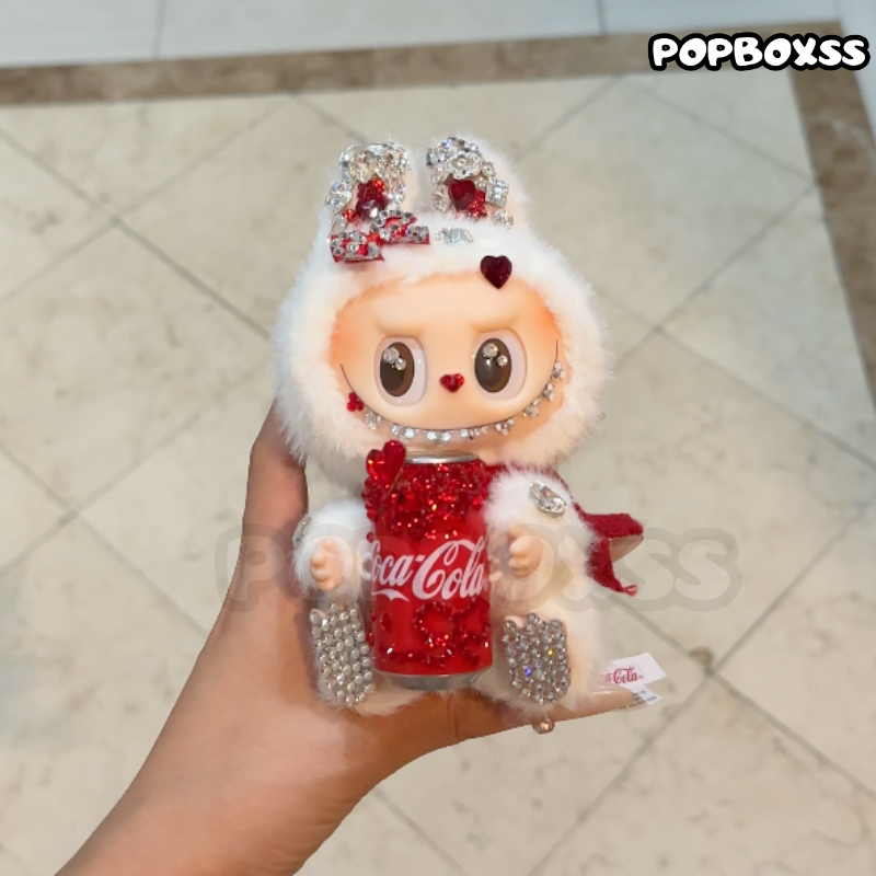 【Customized Two-Week】 Labubu Swarovski Crystal Doll Clothes (Doll Included) COCA-COLA