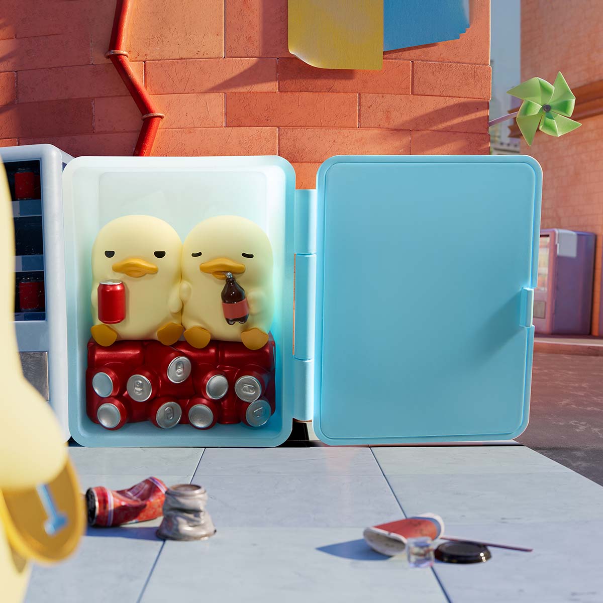 POPMART Mini DUCKOO Citywalk Series Figures
