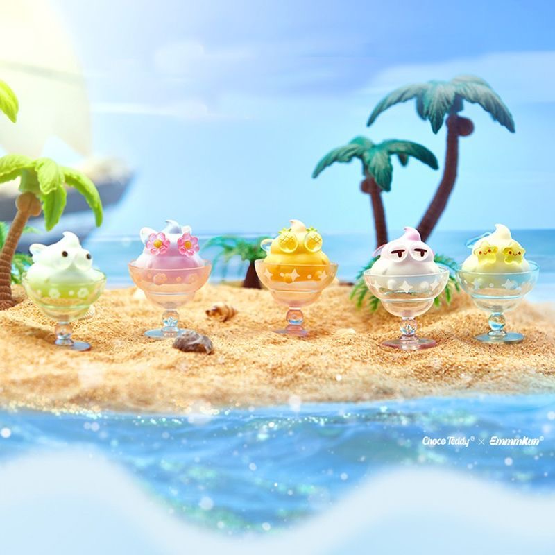 【Sale】Emmmkun Cool Summer Series PVC Figures. Blind Box