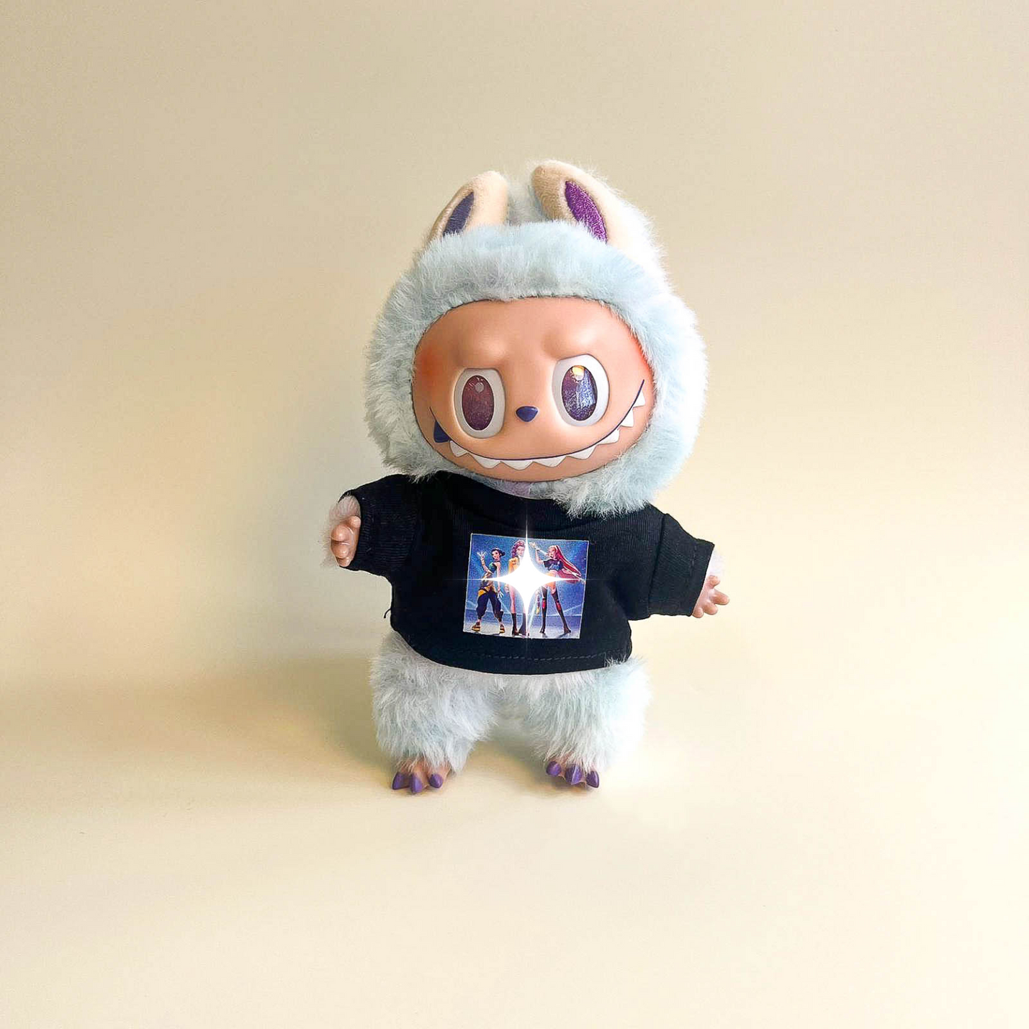 Labubu Hunters‑Inspired Character T‑Shirt Outfit