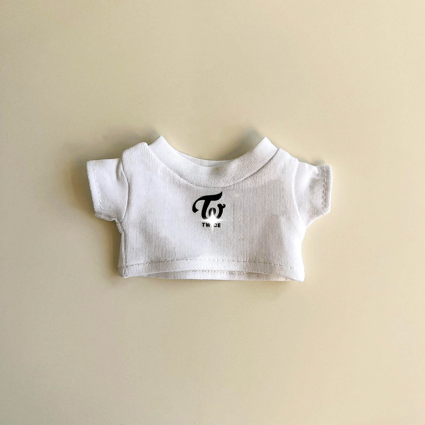 Labubu Pink Signal Idol Tee Outfit — With Mini Fan Lightstick (2 Items)