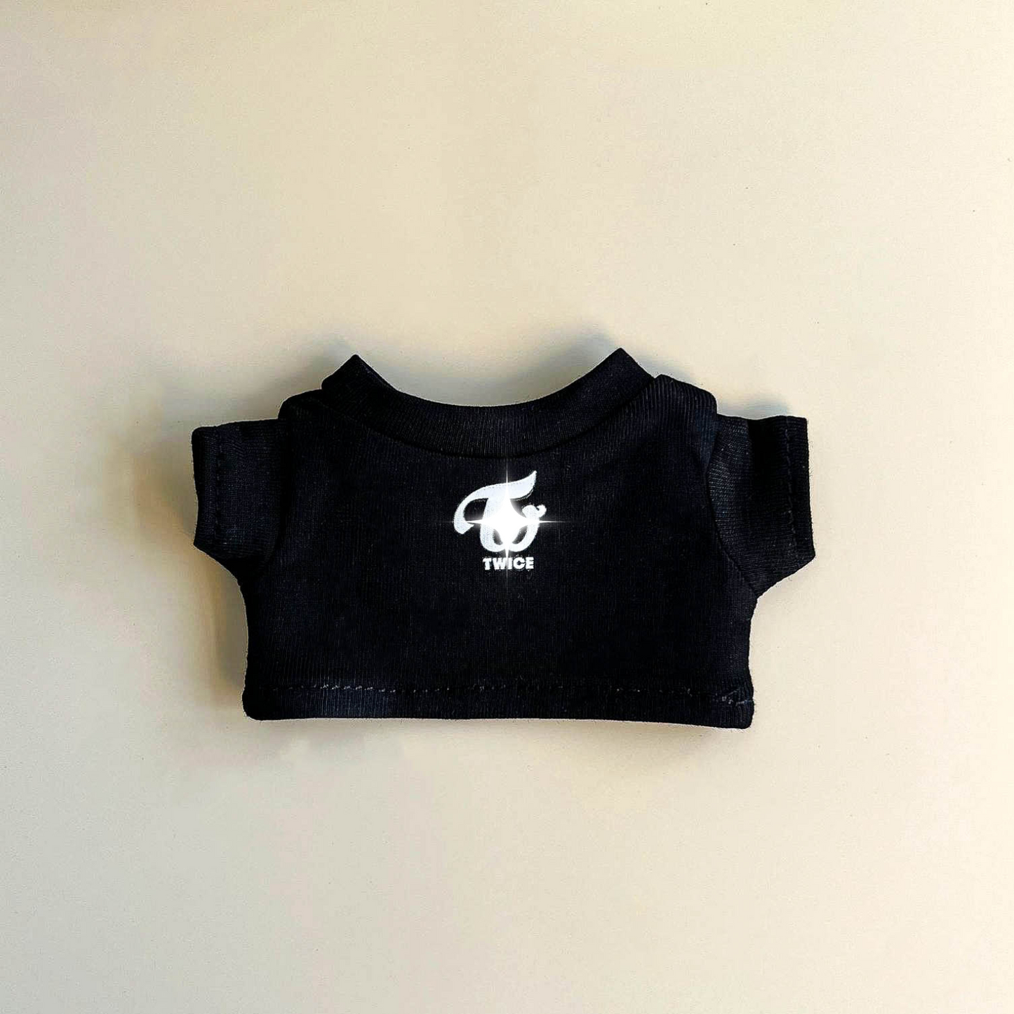 Labubu Pink Signal Idol Tee Outfit — With Mini Fan Lightstick (2 Items)